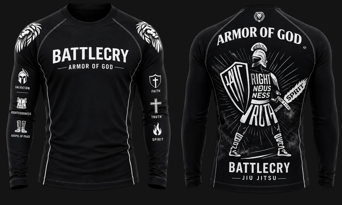 ARMOR OF GOD RASHGUARD LONG SLEEVE