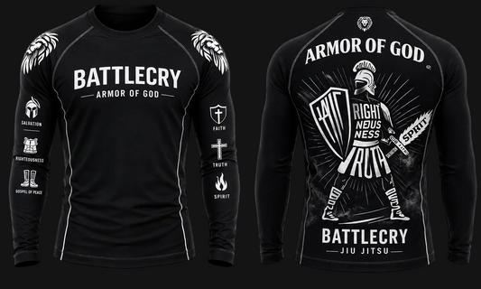 ARMOR OF GOD RASHGUARD LONG SLEEVE